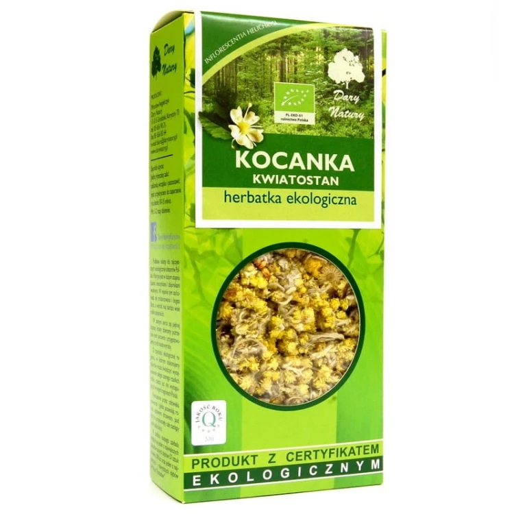 Kocanka kwiatostan (Inflorescentia Helichrysi) EKO 25g