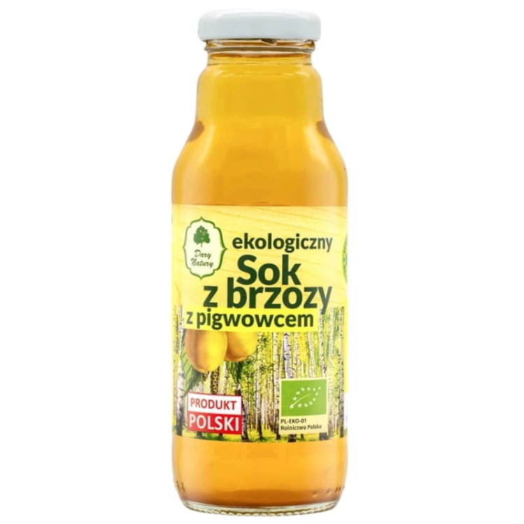 Sok z brzozy z pigwowcem EKO 270ml