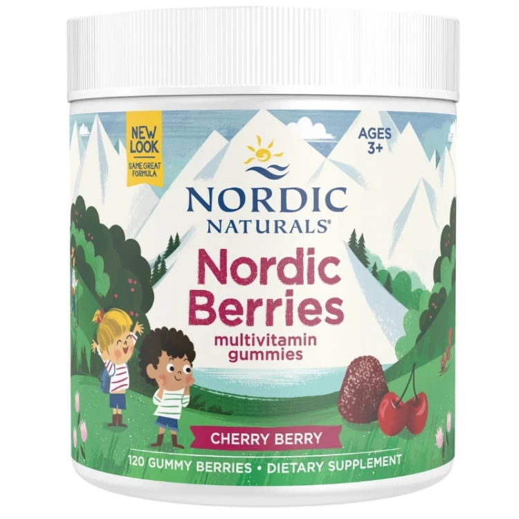 Nordic Naturals Multiwitamina Wiśniowe 120 żelek
