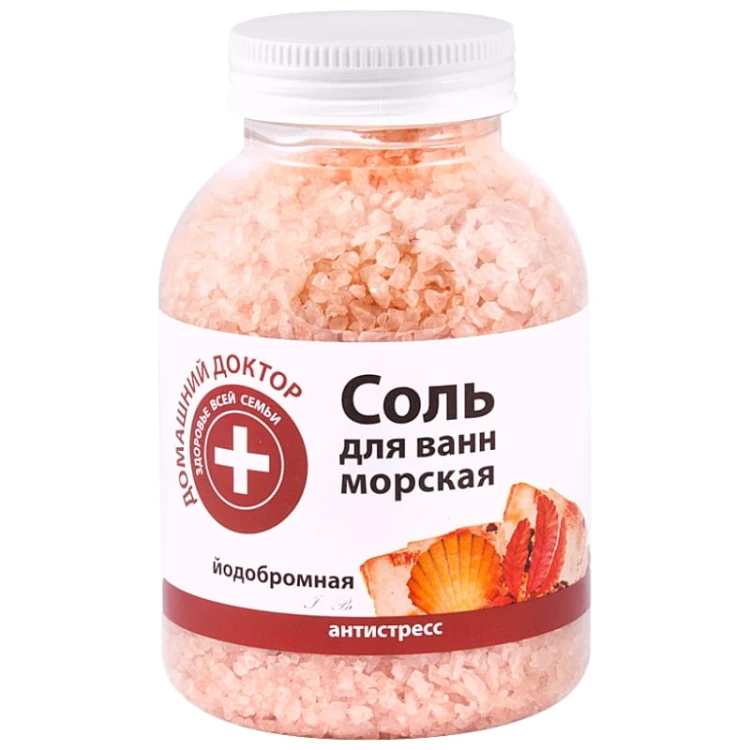 Domowy Doktor Sól morska do kąpieli Jodobromowa 1000g