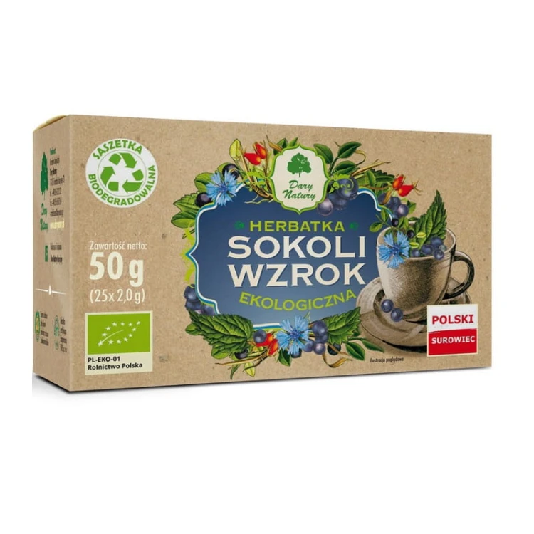 Herbatka Sokoli wzrok EKO 25x2g