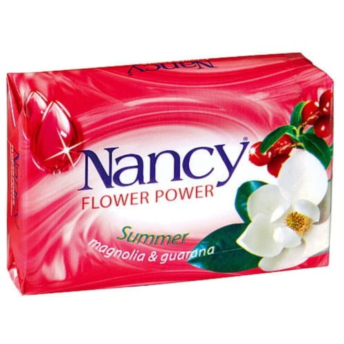 Nancy Flower Power Mydło w kostce Magnolia i guarana 60g