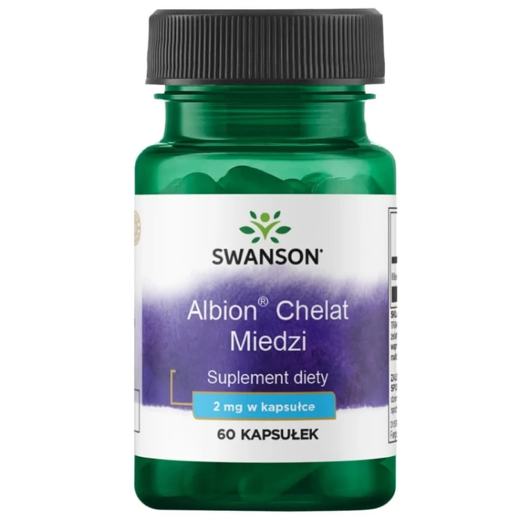 Albion Chelat Miedzi 2mg 60 kaps.