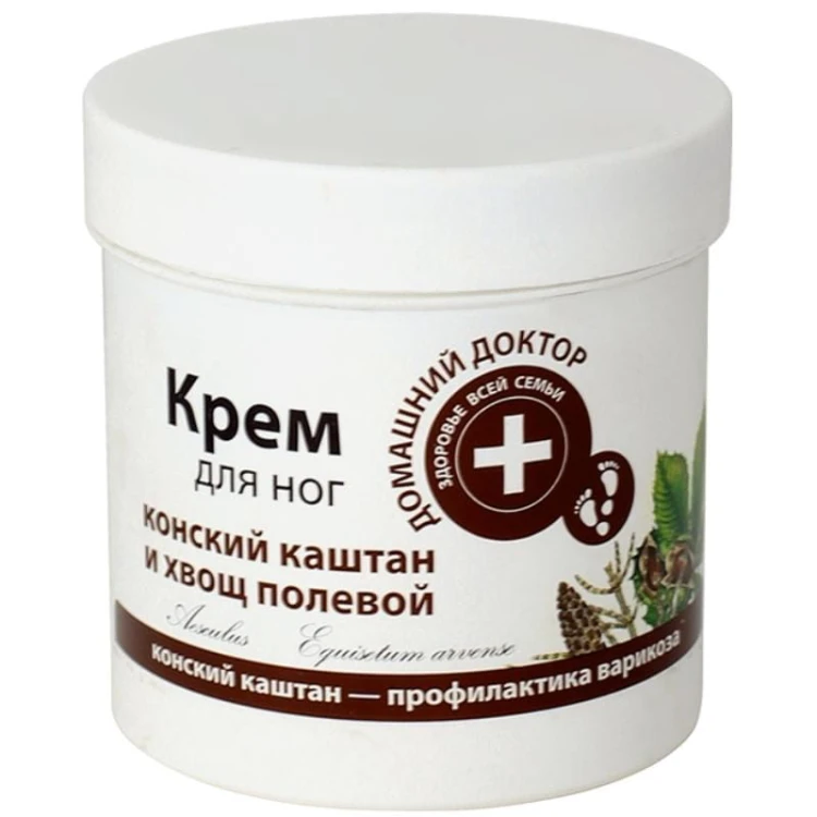 Domowy Doktor Krem do nóg z końskim kasztanem i skrzypem 250ml