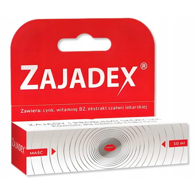 Zajadex Maść na zajady i problemy skóry ust 10ml