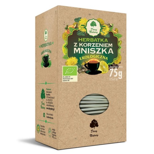 Herbatka z korzeniem mniszka EKO 25x3g