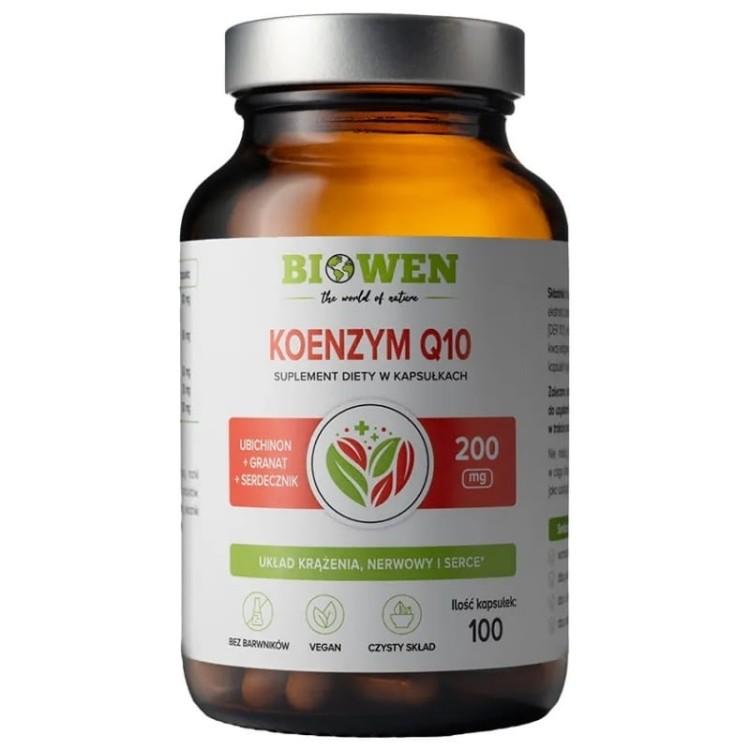Biowen Koenzym Q10 100mg 100 kaps.