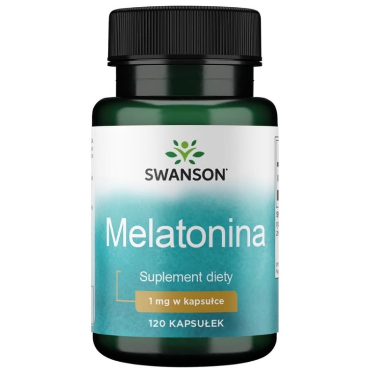 Melatonina 1mg 120 kaps.