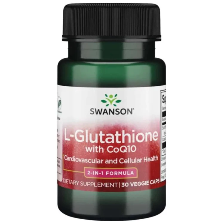 L-Glutation + Koenzym Q10 30 kaps.