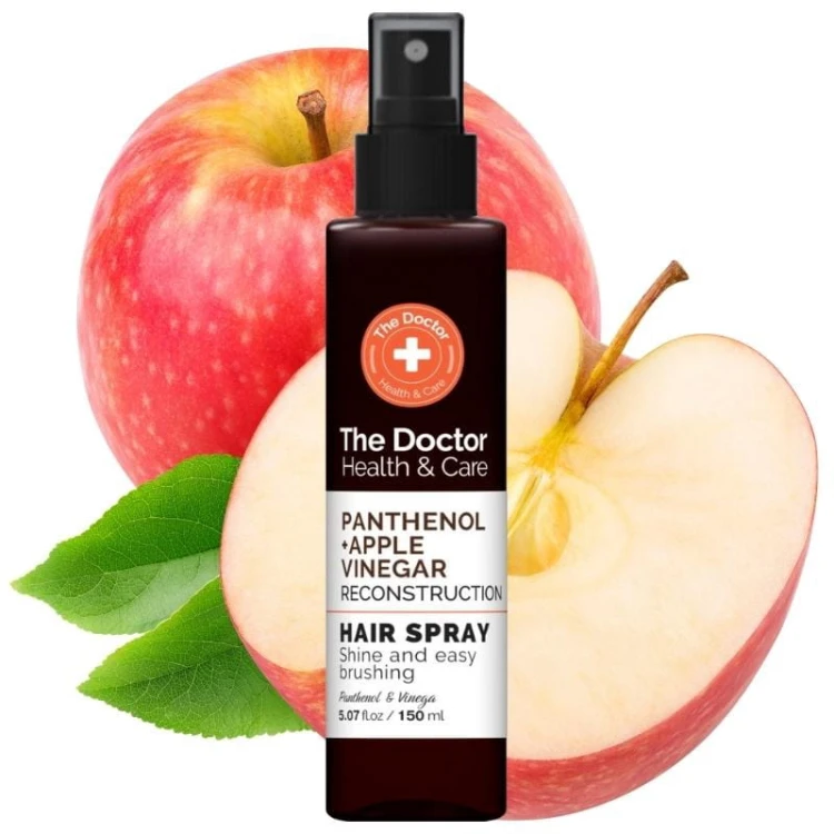 The Doctor Spray do włosów Rekonstruujący Pantenol &amp; Ocet Jabłkowy 150ml