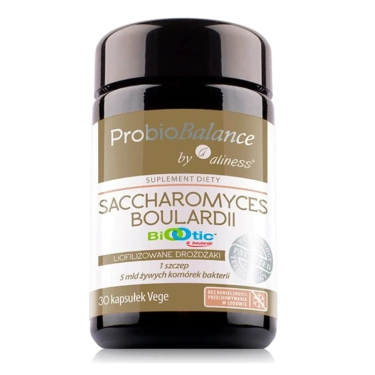 ProbioBalance Saccharomyces Boulardii Liofilizowane drożdżaki 30 kaps. vege