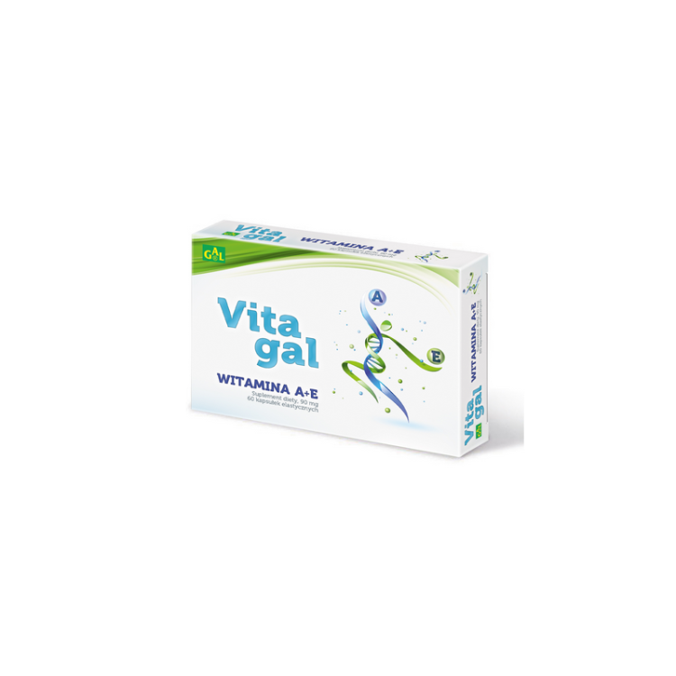 Vitagal Witamina A+E 60 kaps.