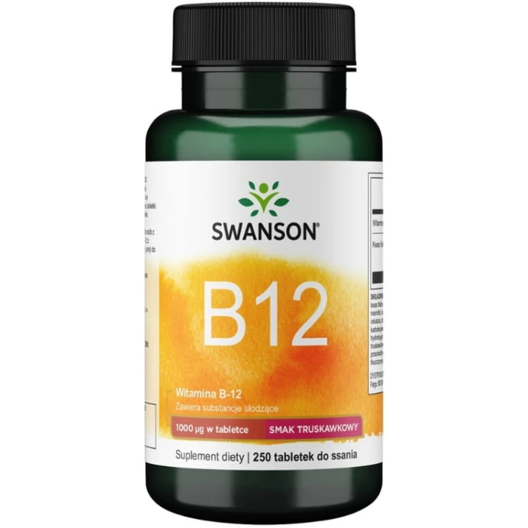Witamina B-12 1000ug 250 tabletek do ssania
