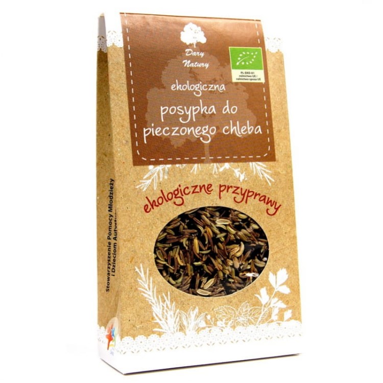 Posypka do pieczonego chleba BIO 50g