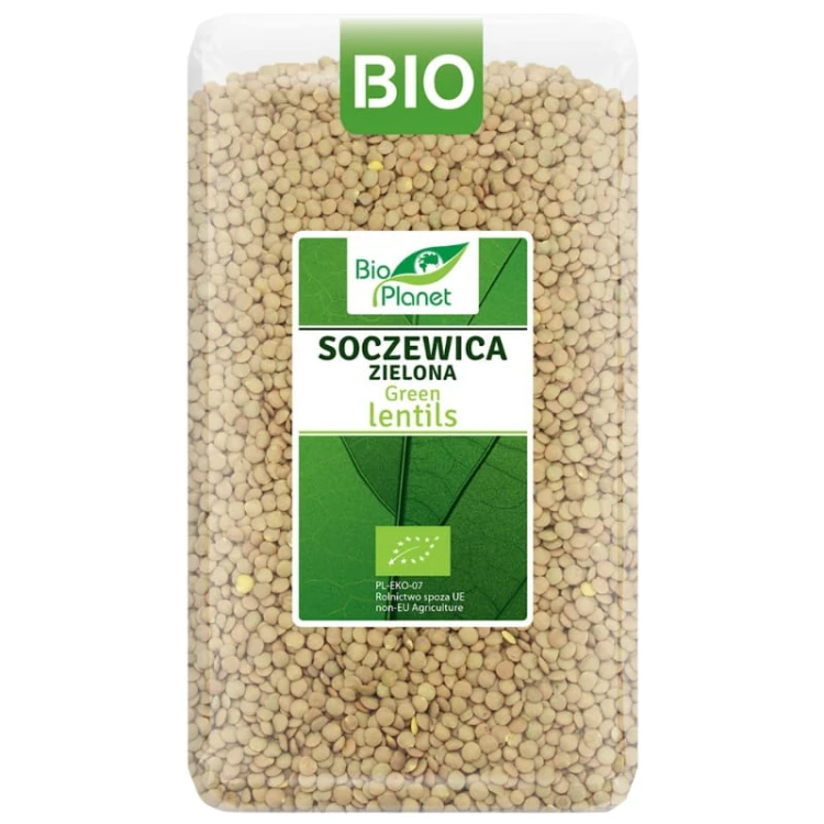 Bio Planet Soczewica zielona BIO 1kg