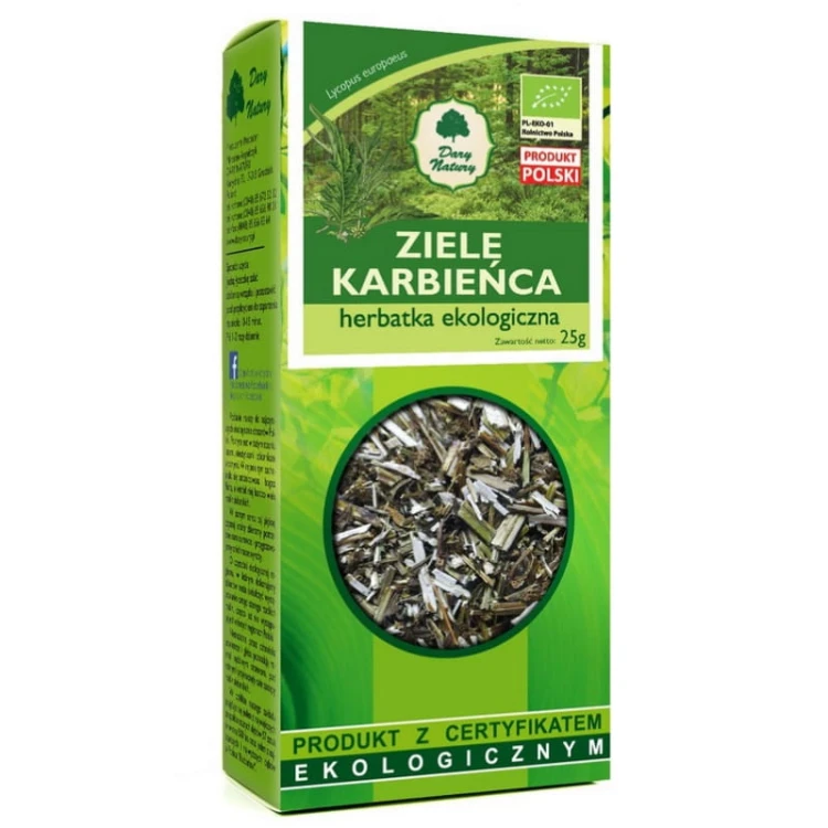 Karbieniec ziele (Lycopus europaeus) EKO 25g