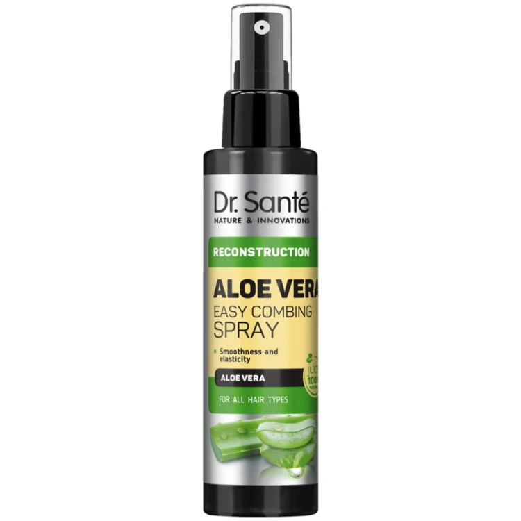 Dr Sante Spray do włosów Aloe Vera bez spłukiwania Rekonstrukcja do każdego rodzaju włosów 150ml