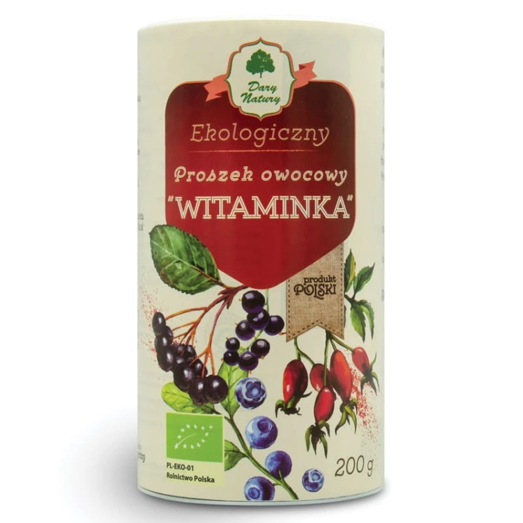 Proszek owocowy "Witaminka" EKO 200g