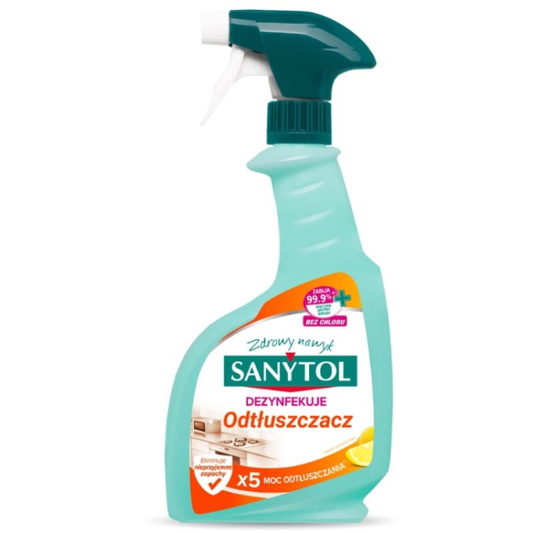Sanytol Kuchnia Spray Pure Odtłuszczacz dezynfekuje 500ml