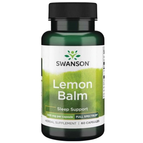 Full Spectrum Lemon Balm (Melisa lekarska) 500mg 60 kaps.