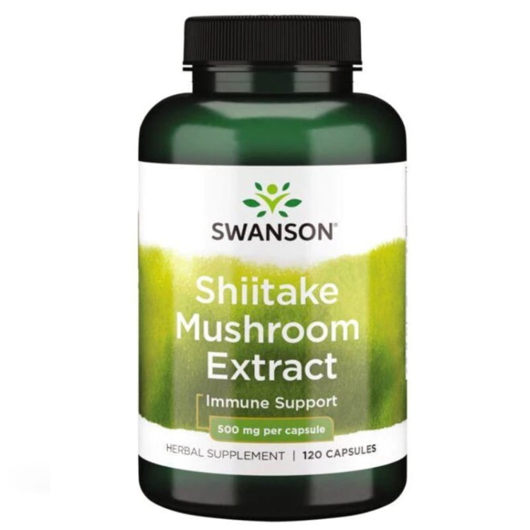 Shitake Mushroom Extract 500mg 120 kaps.