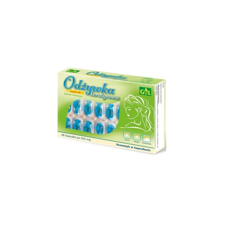 Odżywka keratynowa 48 kaps.