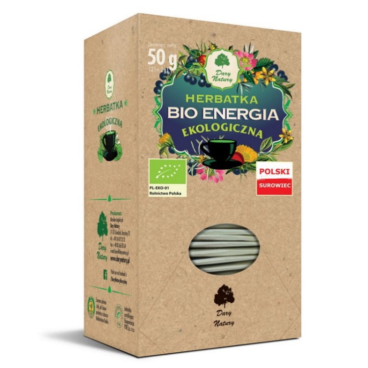 Herbatka Bio Energia EKO 25x2g
