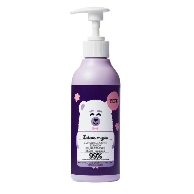 Ultradelikatny szampon do wrażliwej skóry dzieci 300ml