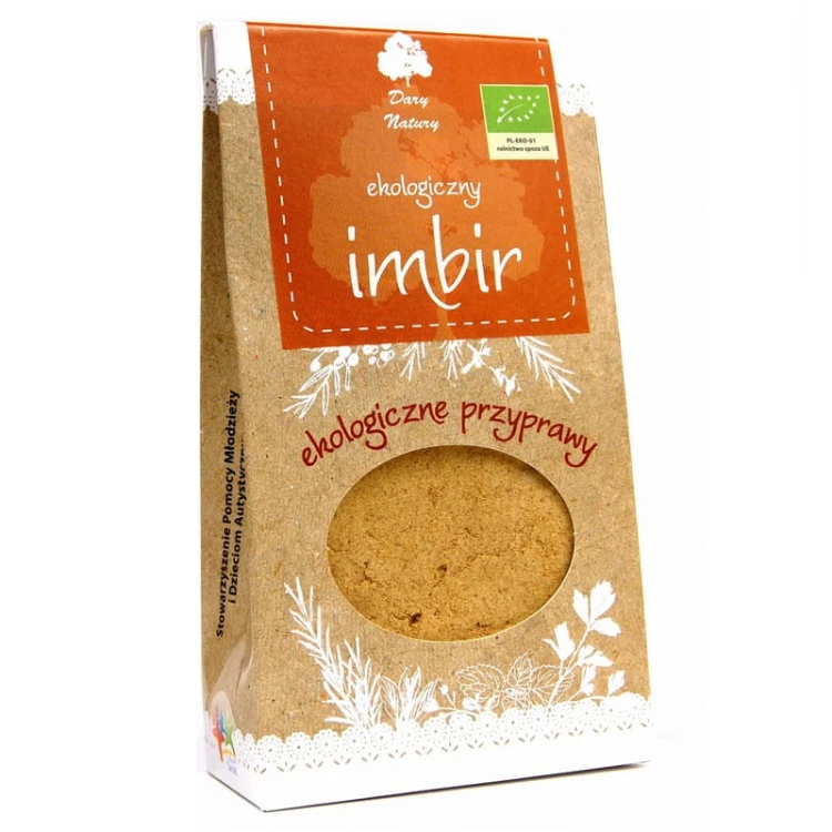 Imbir mielony BIO 60g