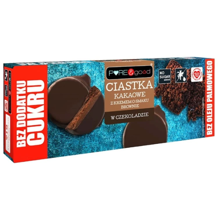 pure-and-good-ciastka-kakaowe-z-kremem-o-smaku-brownie-bez-dodatku-cukru-128g
