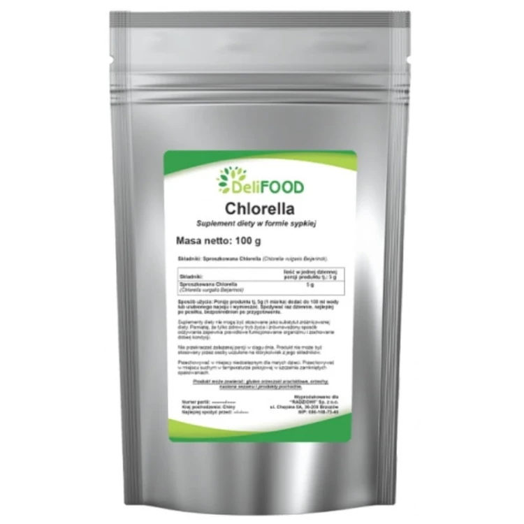 Chlorella proszek (DeliFood) 100g