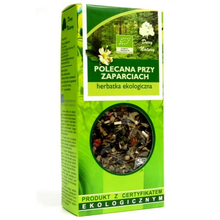 Herbatka polecana przy zaparciach EKO 50g