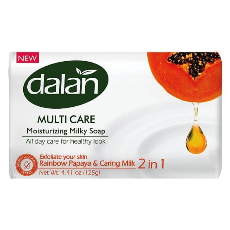 Dalan Multi Care Mydło toaletowe Słoneczna papaja i mleko 150g