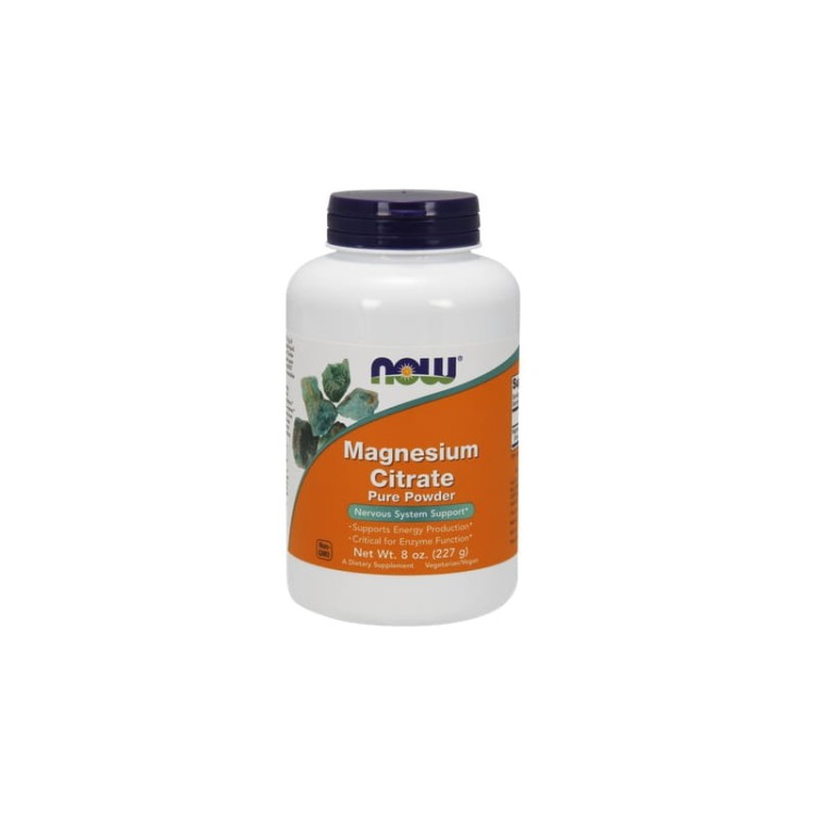 Magnesium Citrate (Cytrynian Magnezu) proszek 227g