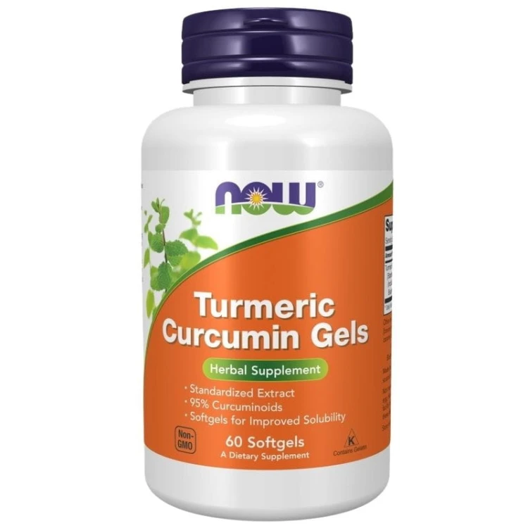 Curcumin - Turmeric Gels 60 kaps.