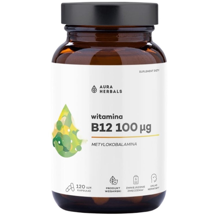 aura-herbals-witamina-b12-metylokobalamina-100ug-120-kapsulek