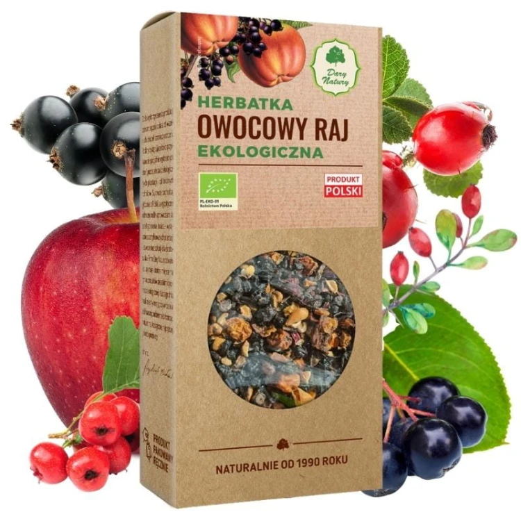 Herbatka Owocowa Podlaska Owocowy Raj EKO 100g