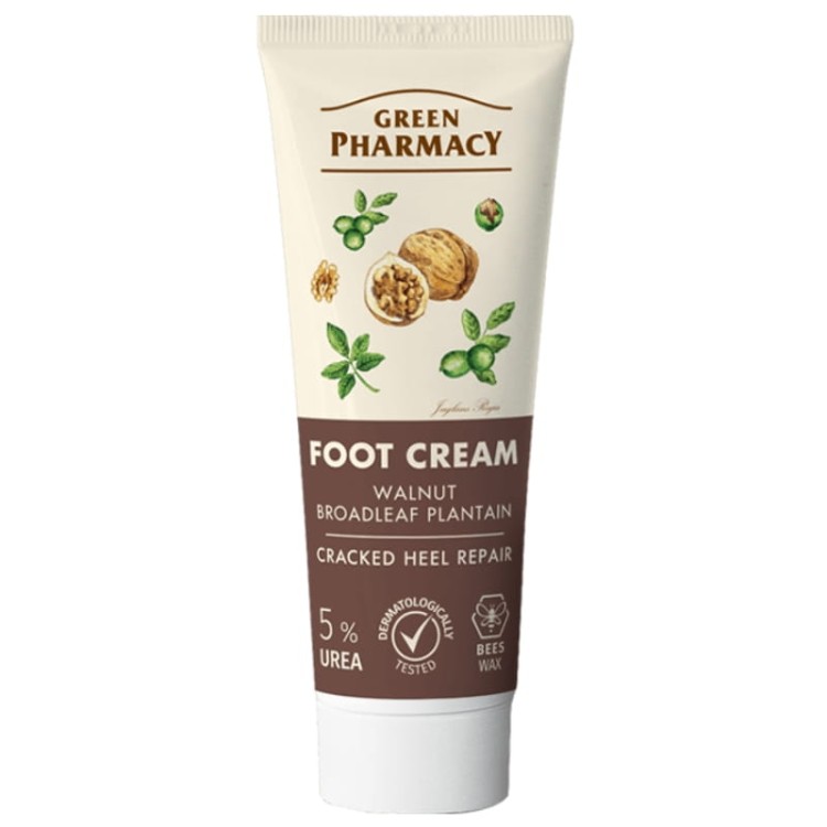 Green Pharmacy Krem do stóp na pęknięcia - gojący 75ml