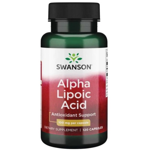 ALA Kwas Alfa Liponowy 100mg 120 kaps.