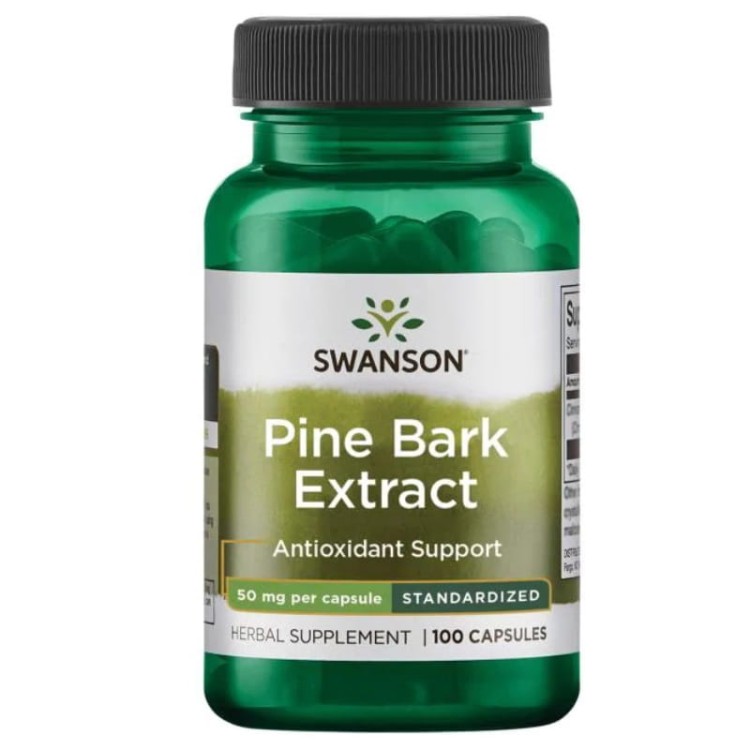 Pine Bark Extract 50mg 100 kaps.