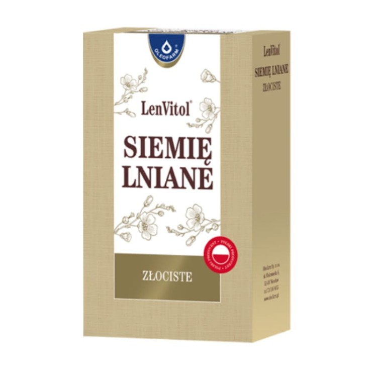 Siemię lniane złociste 250g