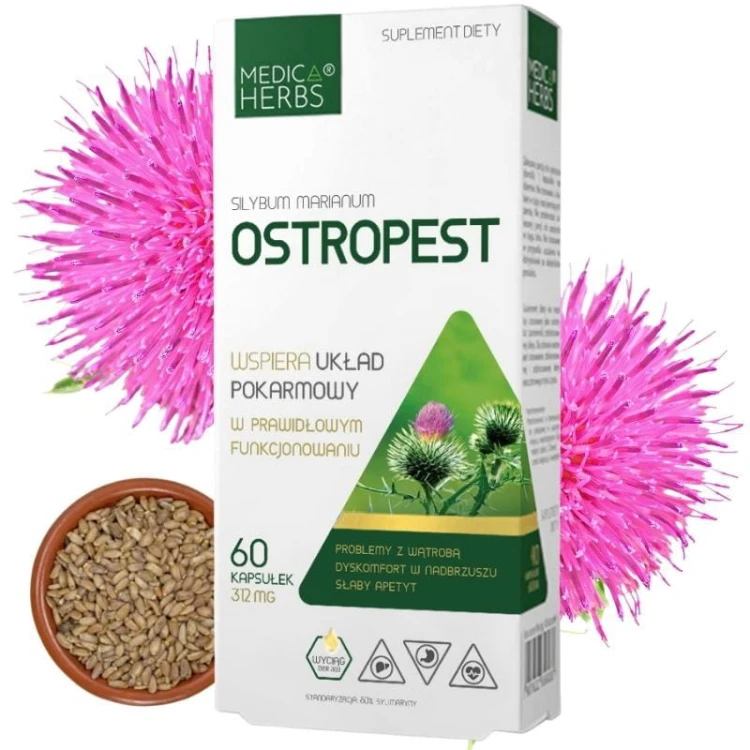 Ostropest 312mg 60 kaps.