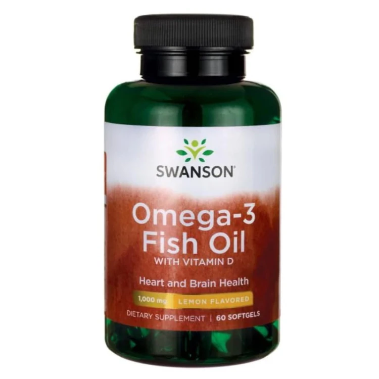 Omega-3 Witamina D3 60 kaps.