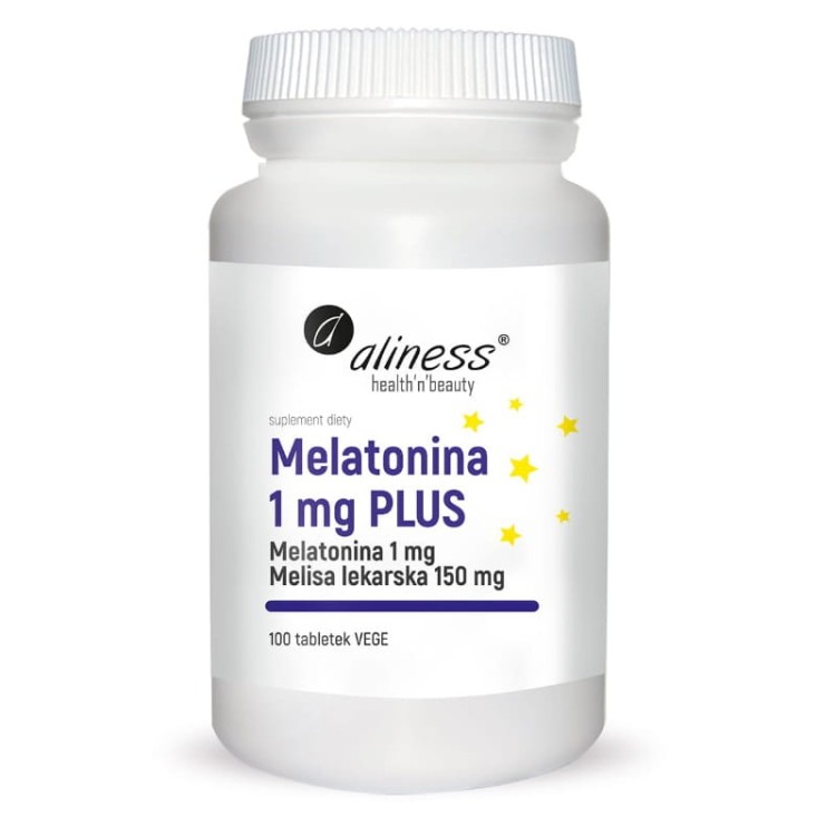 Melatonina 1 mg PLUS 100 kaps.