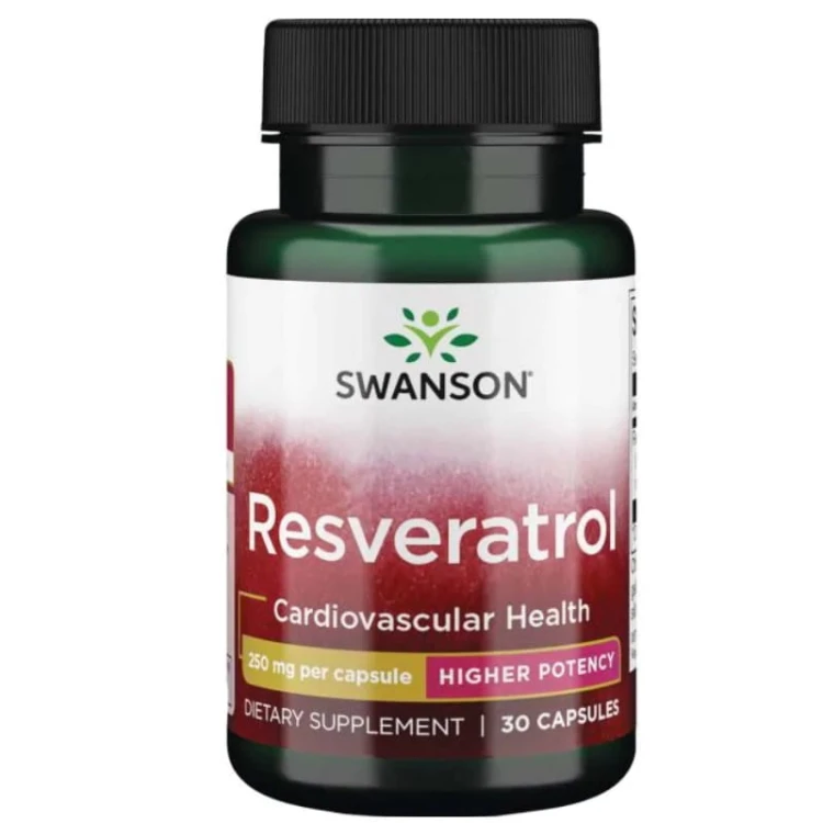 Resweratrol 250mg 30 kaps.