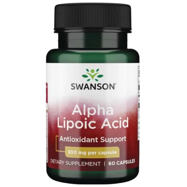ALA Kwas Alfa Liponowy 300mg 60 kaps.