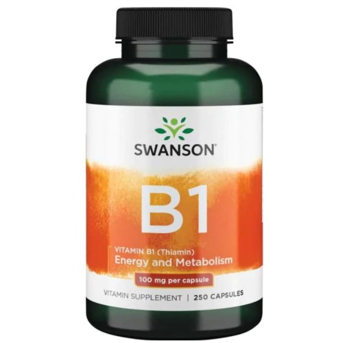 Witamina B-1 (Tiamina) 100mg 250 kaps.