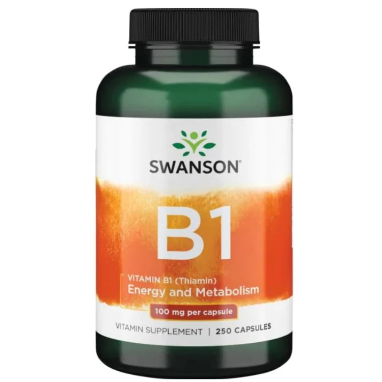 Witamina B-1 (Tiamina) 100mg 250 kaps.