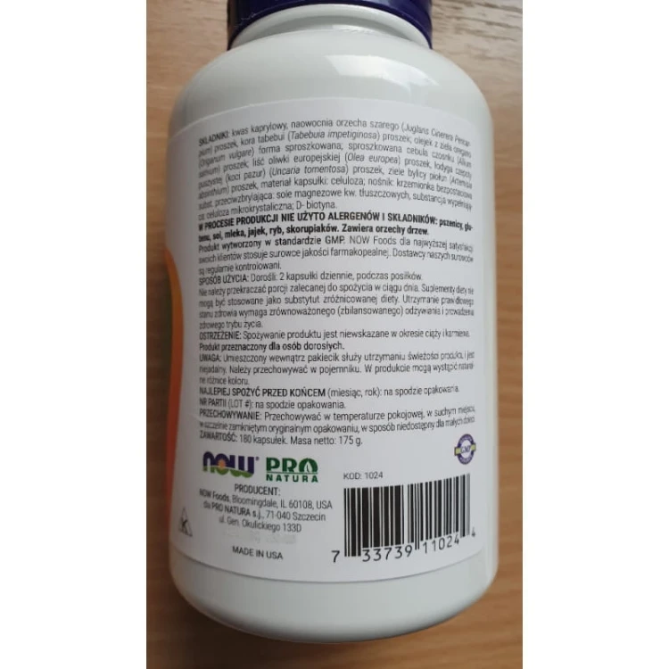 Candida Support Plus 180 kaps.