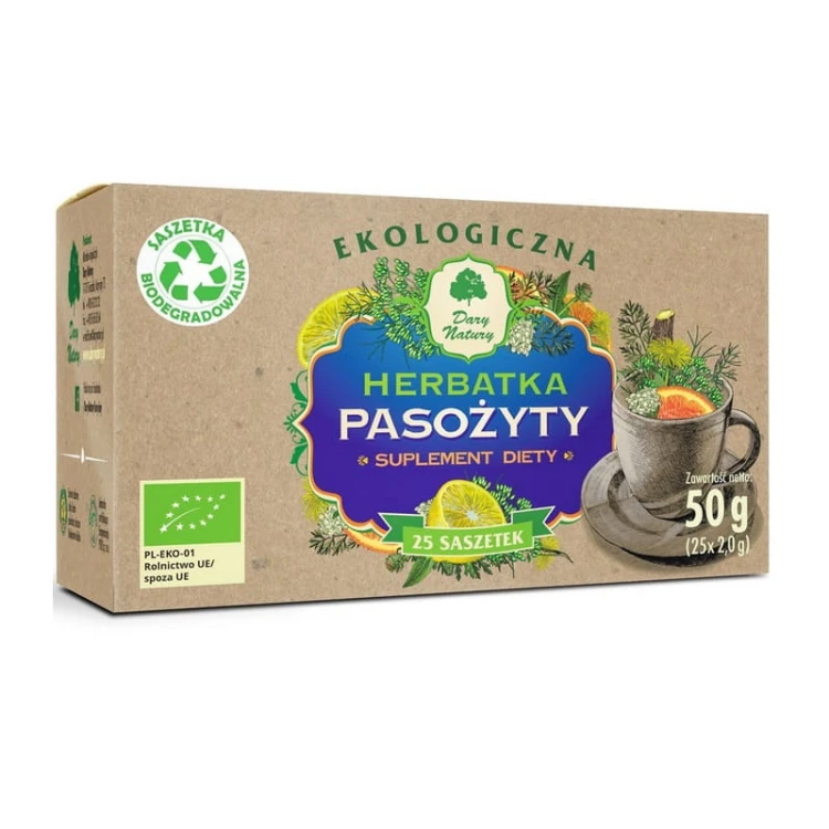 Herbatka Pasożyty EKO 25x2g